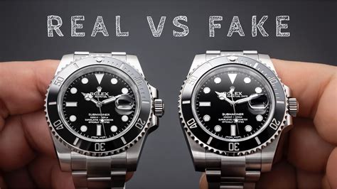 fake rolex vs real rolex